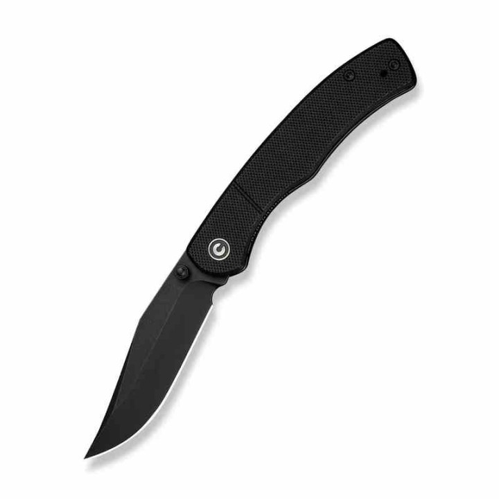 Couteau CIVIVI Clingman Black Lame Clip Point Acier Nitro-V Manche G-10 IKBS Liner Lock CIVC230651 - Livraison Gratuite
