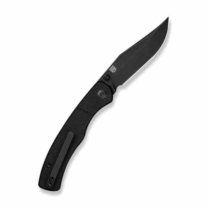 Couteau CIVIVI Clingman Black Lame Clip Point Acier Nitro-V Manche G-10 IKBS Liner Lock CIVC230651 - Livraison Gratuite