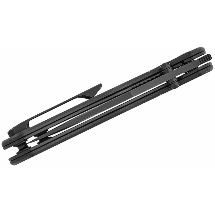 Couteau CIVIVI Clingman Black Lame Clip Point Acier Nitro-V Manche G-10 IKBS Liner Lock CIVC230651 - Livraison Gratuite