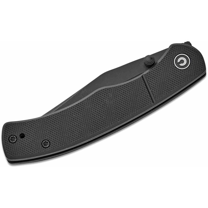 Couteau CIVIVI Clingman Black Lame Clip Point Acier Nitro-V Manche G-10 IKBS Liner Lock CIVC230651 - Livraison Gratuite