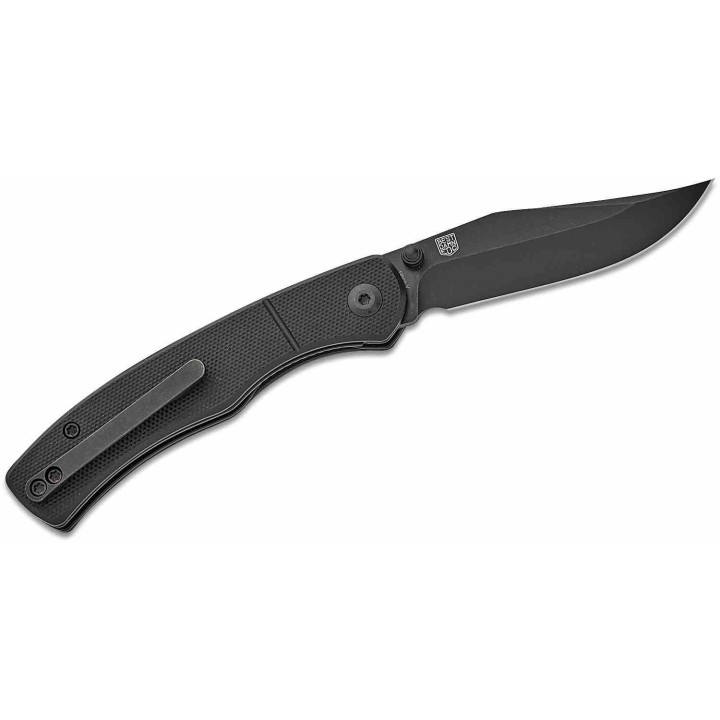 Couteau CIVIVI Clingman Black Lame Clip Point Acier Nitro-V Manche G-10 IKBS Liner Lock CIVC230651 - Livraison Gratuite