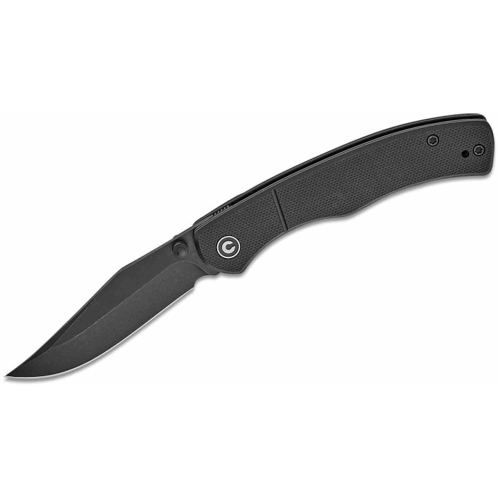 Couteau CIVIVI Clingman Black Lame Clip Point Acier Nitro-V Manche G-10 IKBS Liner Lock CIVC230651 - Livraison Gratuite