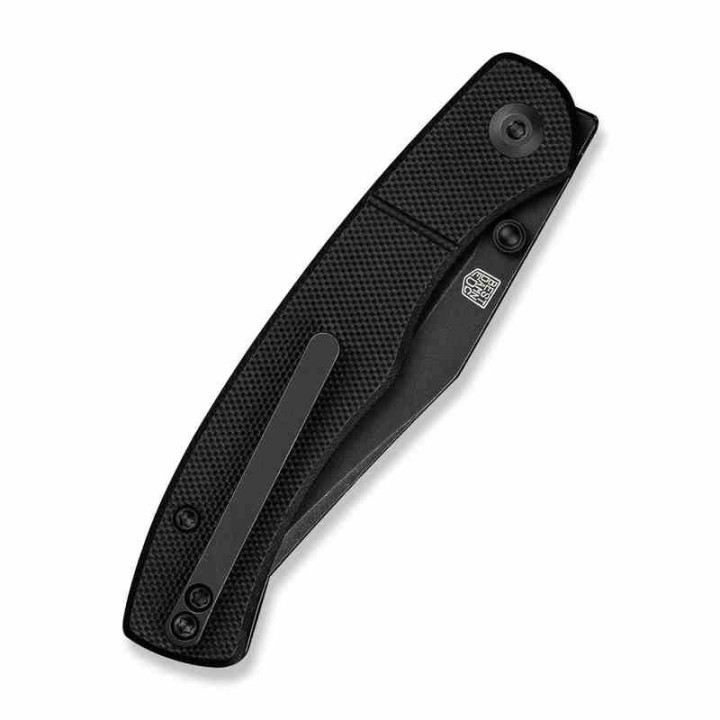 Couteau CIVIVI Clingman Black Lame Clip Point Acier Nitro-V Manche G-10 IKBS Liner Lock CIVC230651 - Livraison Gratuite