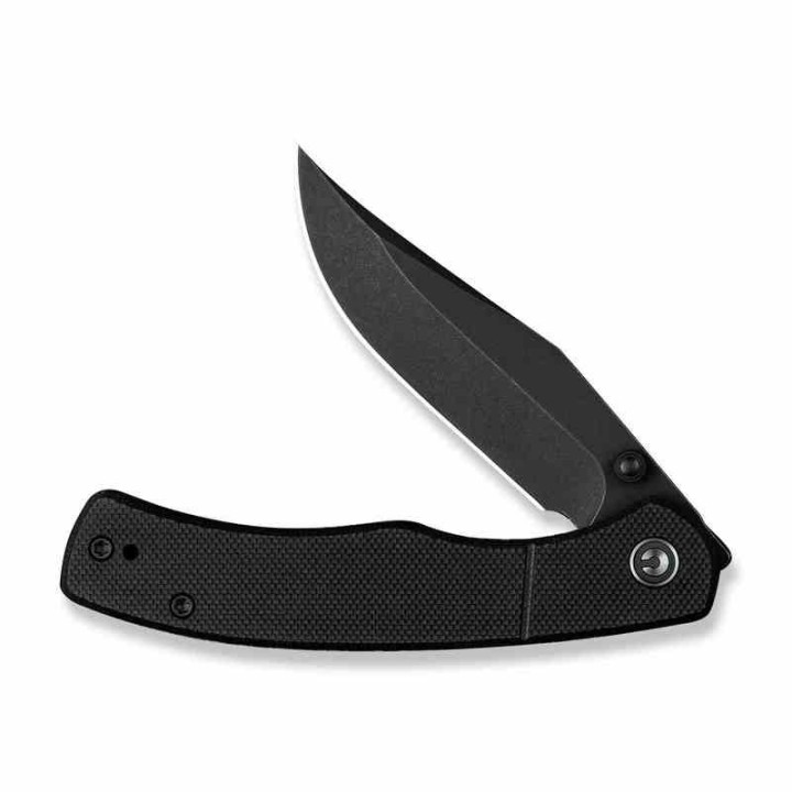 Couteau CIVIVI Clingman Black Lame Clip Point Acier Nitro-V Manche G-10 IKBS Liner Lock CIVC230651 - Livraison Gratuite