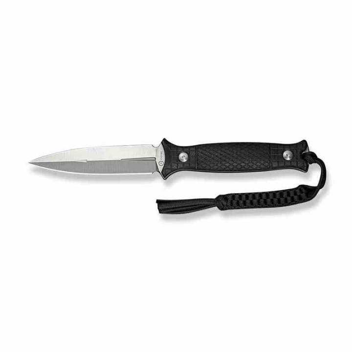 Couteau CIVIVI Perfrico Black Lame Dague Acier 14C28N Manche G-10 Étui Kydex CIVC230261 - Livraison Gratuite