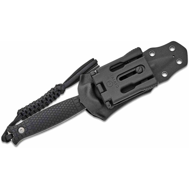 Couteau CIVIVI Perfrico Black Lame Dague Acier 14C28N Manche G-10 Étui Kydex CIVC230261 - Livraison Gratuite