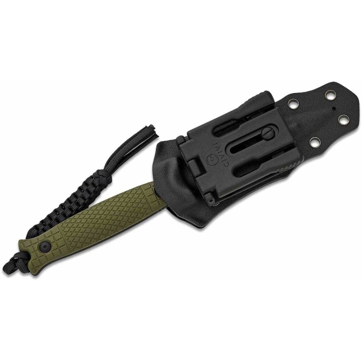 Couteau CIVIVI Perfrico OD Green Lame Dague Acier 14C28N Manche G-10 Étui Kydex CIVC230262 - Livraison Gratuite