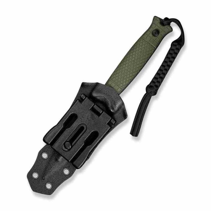 Couteau CIVIVI Perfrico OD Green Lame Dague Acier 14C28N Manche G-10 Étui Kydex CIVC230262 - Livraison Gratuite