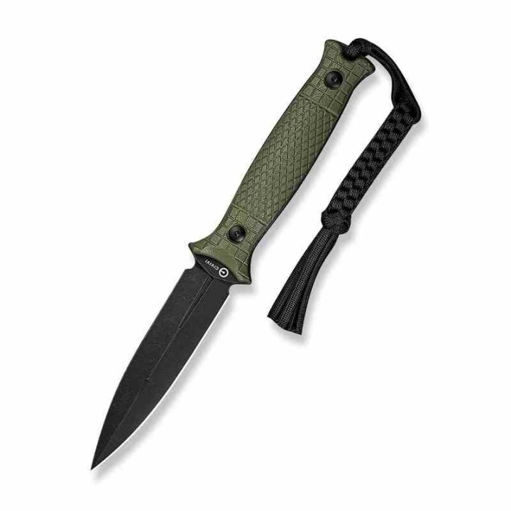 Couteau CIVIVI Perfrico OD Green Lame Dague Acier 14C28N Manche G-10 Étui Kydex CIVC230262 - Livraison Gratuite