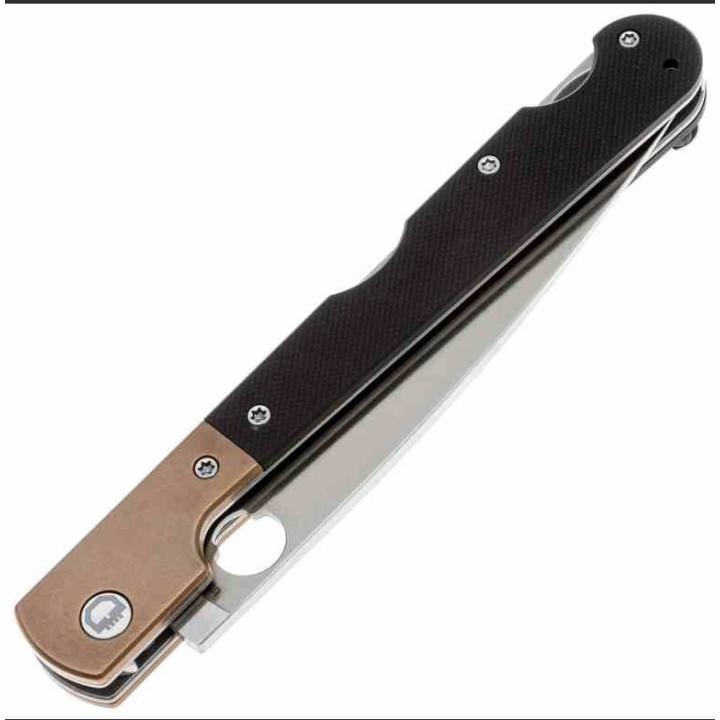 Couteau Daggerr Corso Black Lame Spear Point Acier VG-10 Manche G10 Lockback DGR2303BKST - Livraison Gratuite