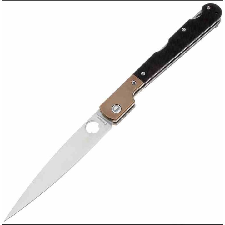Couteau Daggerr Corso Black Lame Spear Point Acier VG-10 Manche G10 Lockback DGR2303BKST - Livraison Gratuite