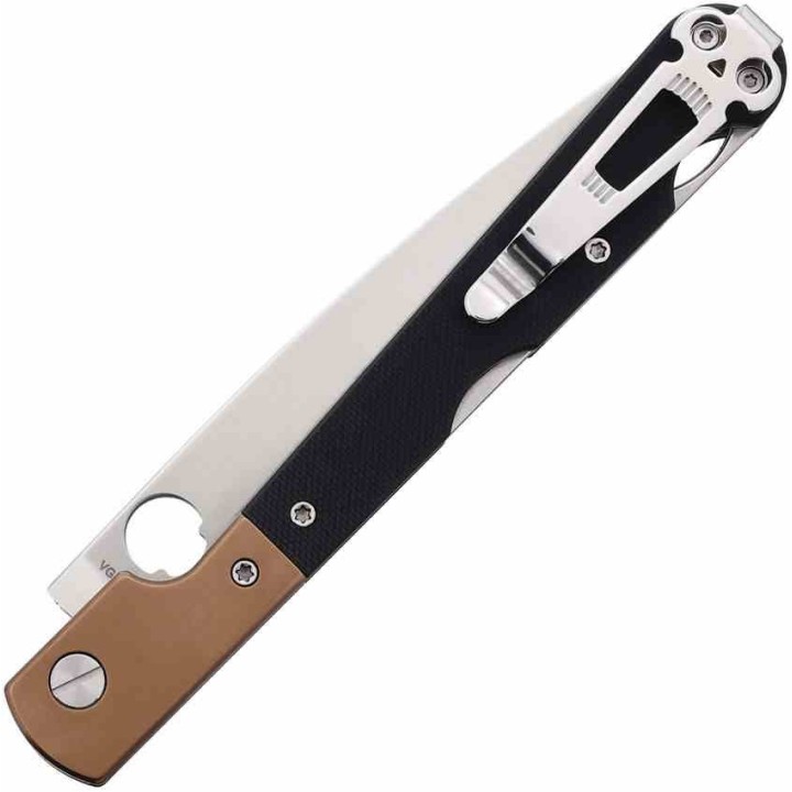 Couteau Daggerr Corso Black Lame Spear Point Acier VG-10 Manche G10 Lockback DGR2303BKST - Livraison Gratuite