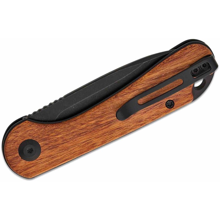 Couteau CIVIVI Elementum Slipjoint Guibourtia Lame Drop Point Acier 14C28N Blk Manche Bois CIVC18062AJ3 - Livraison Gratuite