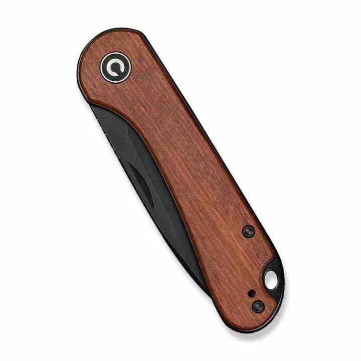 Couteau CIVIVI Elementum Slipjoint Guibourtia Lame Drop Point Acier 14C28N Blk Manche Bois CIVC18062AJ3 - Livraison Gratuite