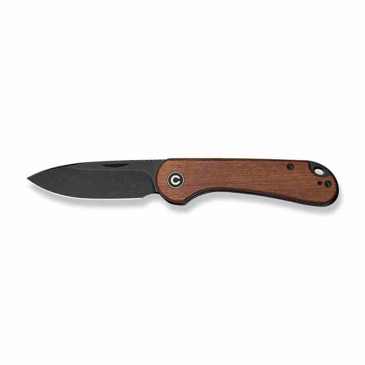 Couteau CIVIVI Elementum Slipjoint Guibourtia Lame Drop Point Acier 14C28N Blk Manche Bois CIVC18062AJ3 - Livraison Gratuite