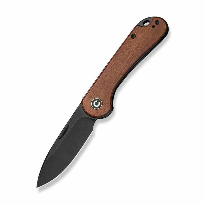 Couteau CIVIVI Elementum Slipjoint Guibourtia Lame Drop Point Acier 14C28N Blk Manche Bois CIVC18062AJ3 - Livraison Gratuite