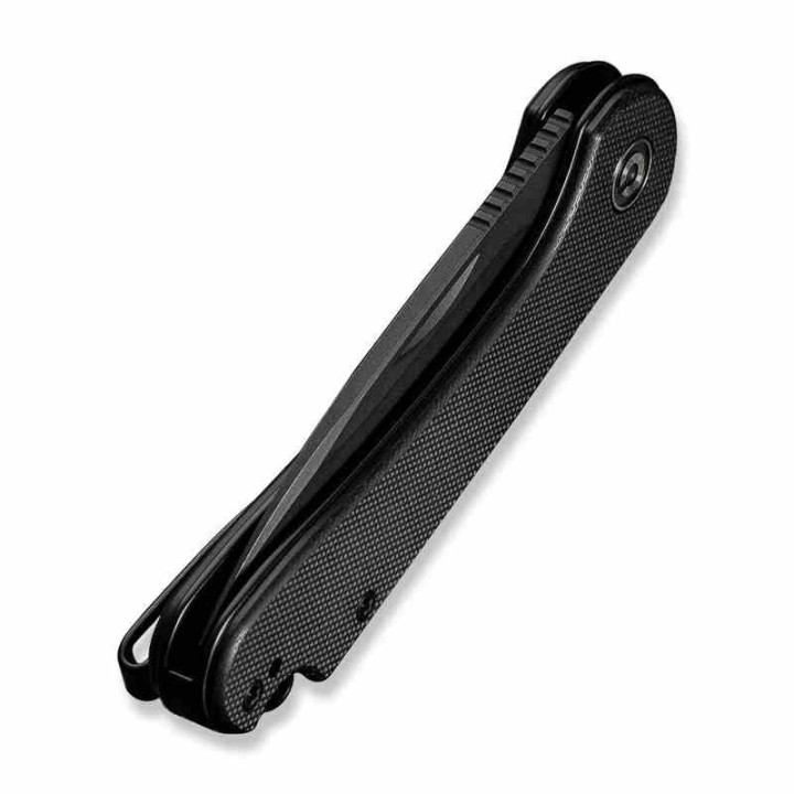 Couteau CIVIVI Elementum Slipjoint Black Lame Drop Point Acier 14C28N Manche G10 Clip CIVC18062AJ1 - Livraison Gratuite
