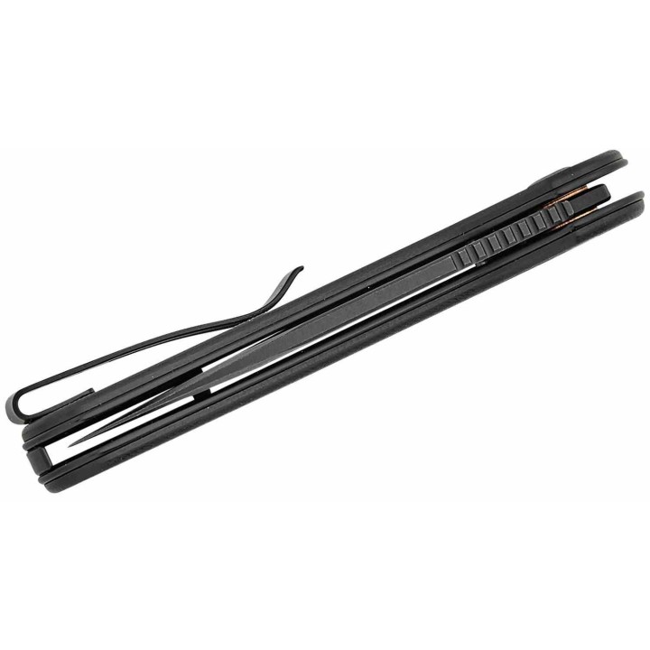 Couteau CIVIVI Elementum Slipjoint Black Lame Drop Point Acier 14C28N Manche G10 Clip CIVC18062AJ1 - Livraison Gratuite