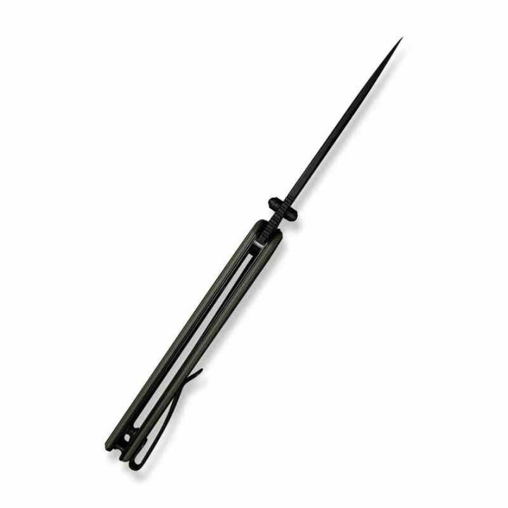 Couteau Sencut Regnator OD/Black Lame Clip Point Acier 9Cr18MoV Manche G10 Linerlock IKBS Clip S240572 - Livraison Gratuite