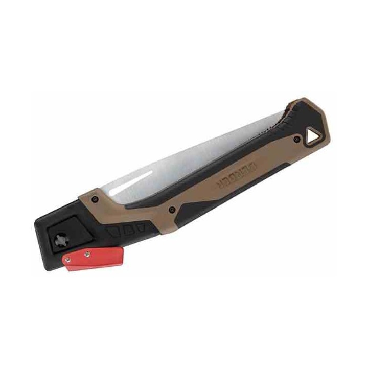 Scie Pliante Gerber Bushcraft Lame Acier Carbone SK5 Manche GFN Coyote Etui Nylon G1067465 - Livraison Gratuite