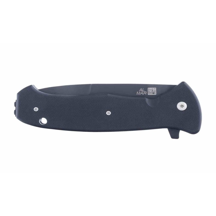 Couteau Al Mar SERE 3 Lame Talon Acier S35VN Manche G10 Noir IKBS Linerlock Clip AMK2216 - Livraison Gratuite