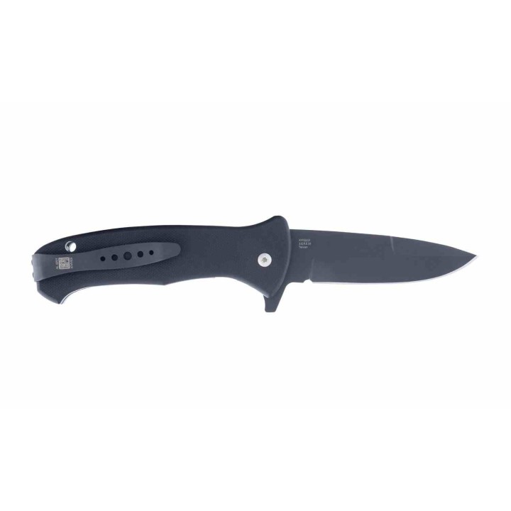 Couteau Al Mar SERE 3 Lame Talon Acier S35VN Manche G10 Noir IKBS Linerlock Clip AMK2216 - Livraison Gratuite