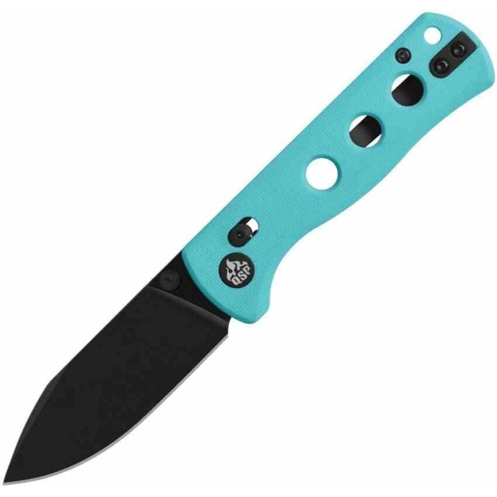 Couteau QSP Canary Glyde Lock Tiffany Lame Acier 14C28N BLK Manche G10 Glyde Lock IKBS QS150GLC2 - Livraison Gratuite
