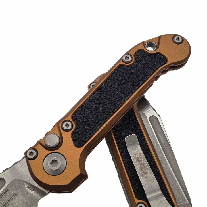 Couteau Microtech LUDT Gen III T/E Tan Lame Tanto Serr Acier M390MK Manche Alu USA MCT113611APTA - Livraison Gratuite