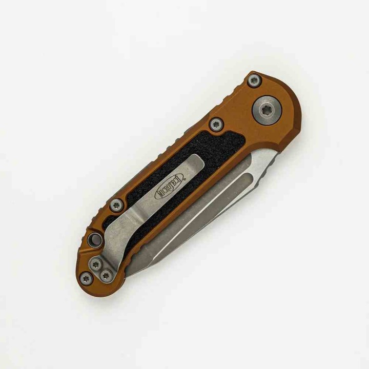 Couteau Microtech LUDT Gen III T/E Tan Lame Tanto Serr Acier M390MK Manche Alu USA MCT113611APTA - Livraison Gratuite