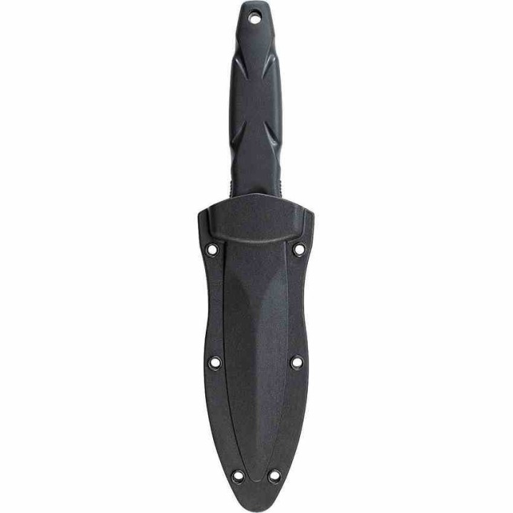 Set Couteaux Smith & Wesson Extreme Ops/HRT 1 Pliant & 1 Fixe Lame Acier 7Cr17MoV Manche TPR/Alu SWP1105619 - Livraison Gratuite