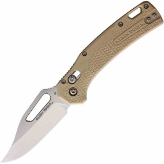 Couteau Blackfire Tan Pivot Lock Clip Point Lame Acier D2 Manche Nylon Clip BFOGK002TNB - Livraison Gratuite