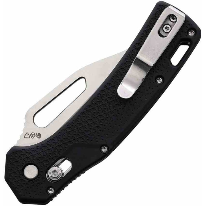 Couteau Blackfire Black Pivot Lock Clip Point Lame Acier D2 Manche Nylon Clip BFOGK002BKB - Livraison Gratuite