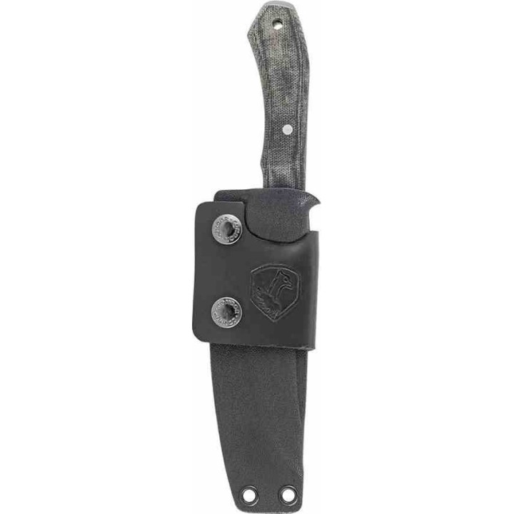 Couteau Condor K-Night Scullery Lame Acier 14C28N Manche Micarta Etui Kydex Made El Salvador CTK183646MSK - Livraison Gratuite
