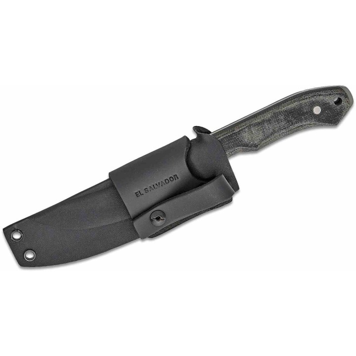 Couteau Condor K-Night Scullery Lame Acier 14C28N Manche Micarta Etui Kydex Made El Salvador CTK183646MSK - Livraison Gratuite