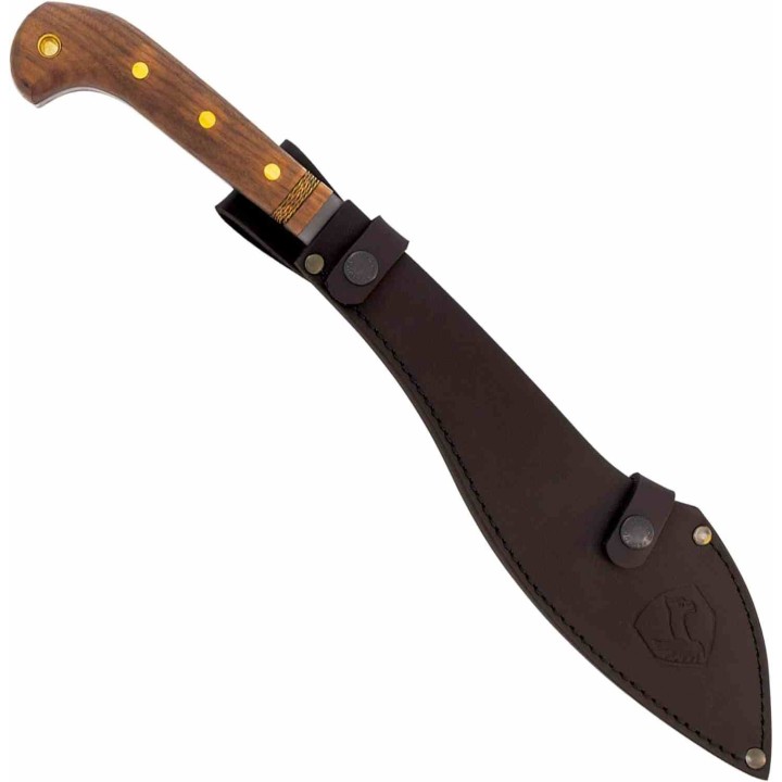 Machette Condor Amalgam Lame Acier 1075 Manche Noyer Etui Cuir El Salvador CTK2817117HC - Livraison Gratuite