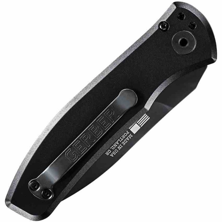 Couteau Automatique Gerber Empower AUTO Lame Acier S30V Serr Manche Aluminium Button Lock USA G1636 - Livraison Gratuite