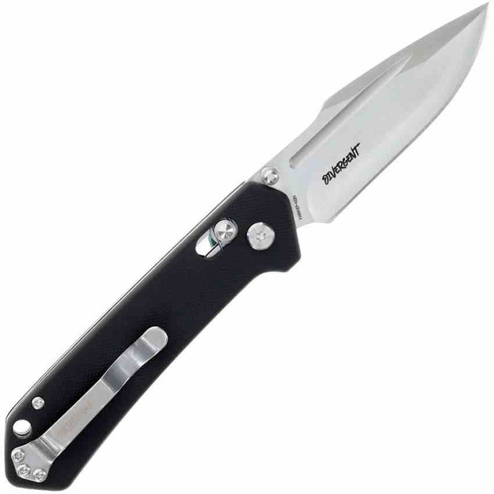Couteau Schrade Delta Class Divergent Lame Acier AUS-8 Harpoon Manche G10 Crossbar Lock SCH1182620 - Livraison Gratuite