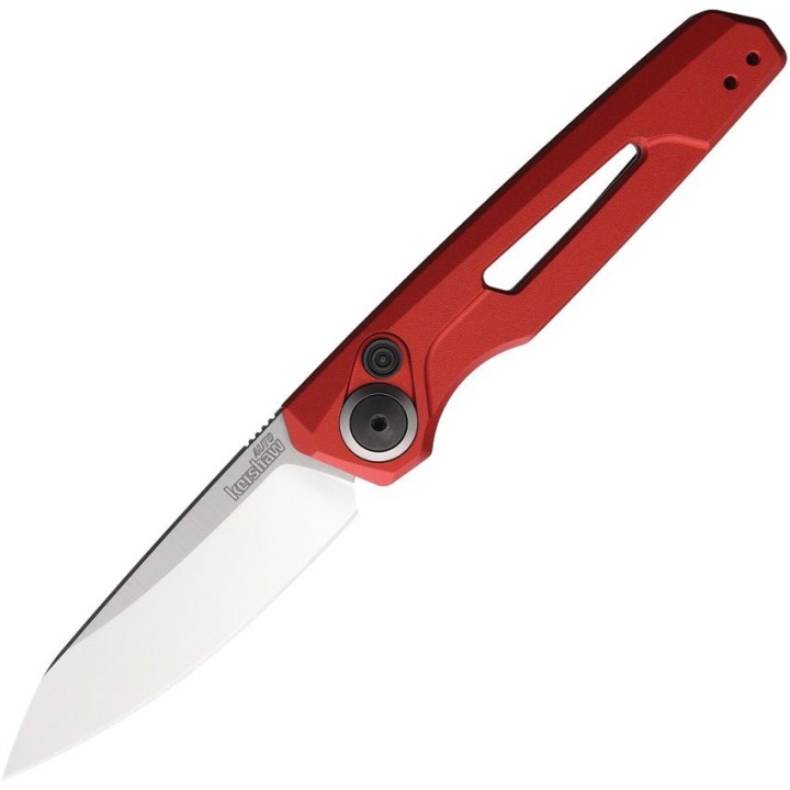 Couteau Automatique Kershaw Launch 11 AUTO Red Lame Acier CPM-154 Manche Alu Push Button USA KS7550RD - Livraison Gratuite