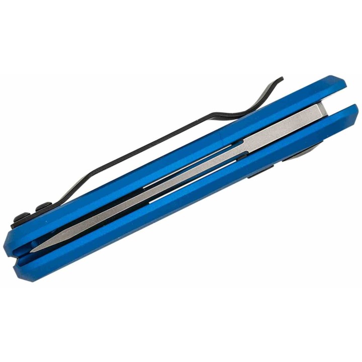 Couteau Kershaw Launch 4 AUTOMATIQUE Blue Lame Acier CPM-154 Manche Alu Button Lock USA KS7500BLU - Livraison Gratuite