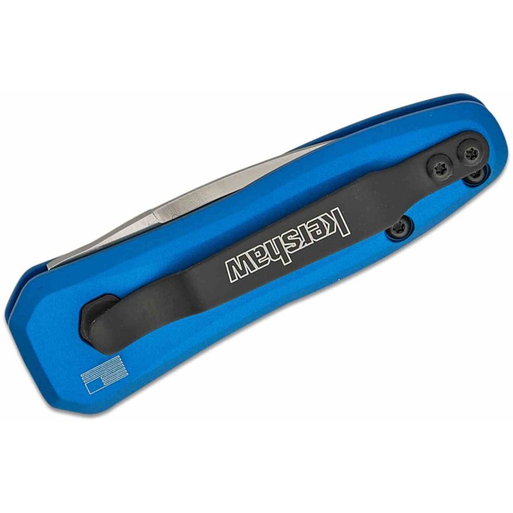 Couteau Kershaw Launch 4 AUTOMATIQUE Blue Lame Acier CPM-154 Manche Alu Button Lock USA KS7500BLU - Livraison Gratuite