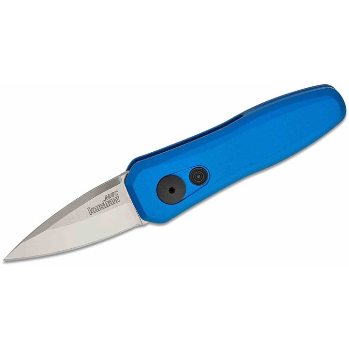 Couteau Kershaw Launch 4 AUTOMATIQUE Blue Lame Acier CPM-154 Manche Alu Button Lock USA KS7500BLU - Livraison Gratuite