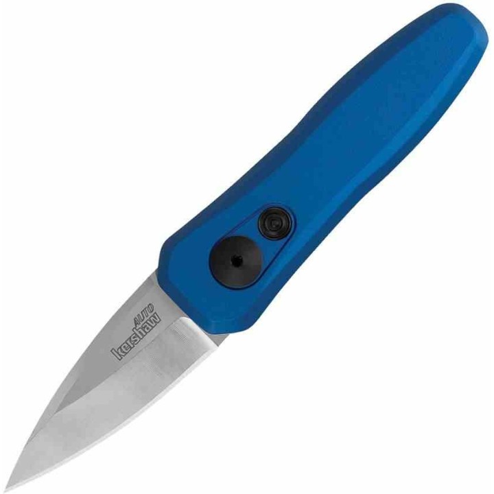 Couteau Kershaw Launch 4 AUTOMATIQUE Blue Lame Acier CPM-154 Manche Alu Button Lock USA KS7500BLU - Livraison Gratuite