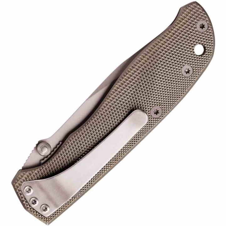 Couteau Gerber Air Ranger Linerlock Lame Acier Inoxydable Dentelée Bead Blast Manche Aluminium G3906DIP - Livraison Gratuite