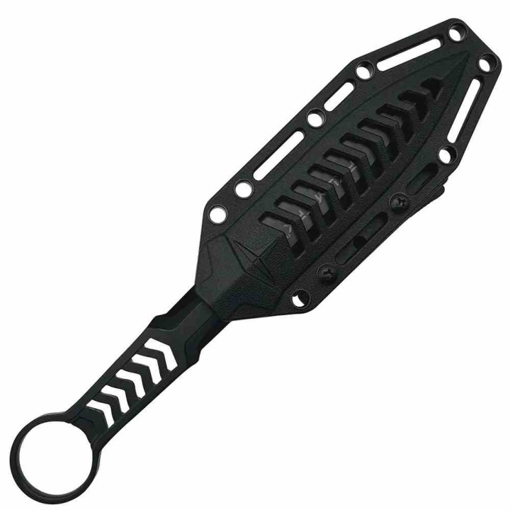 Couteau Dague Takumitak Missing Screw Lame Acier 3Cr13 Spear Point Etui FRN TKF302 - Livraison Gratuite