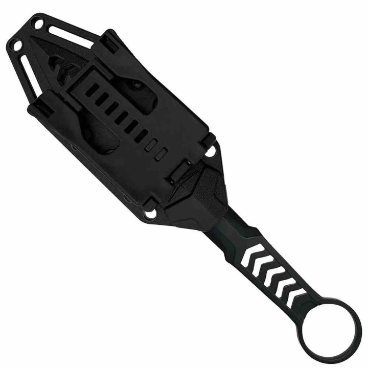 Couteau Dague Takumitak Missing Screw Lame Acier 3Cr13 Spear Point Etui FRN TKF302 - Livraison Gratuite