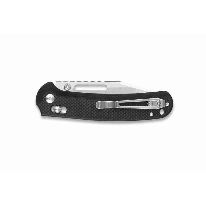 Couteau Ganzo G-Lock Lame Acier D2 Satin Manche G10 Liner Lock Clip GA768BK - Livraison Gratuite