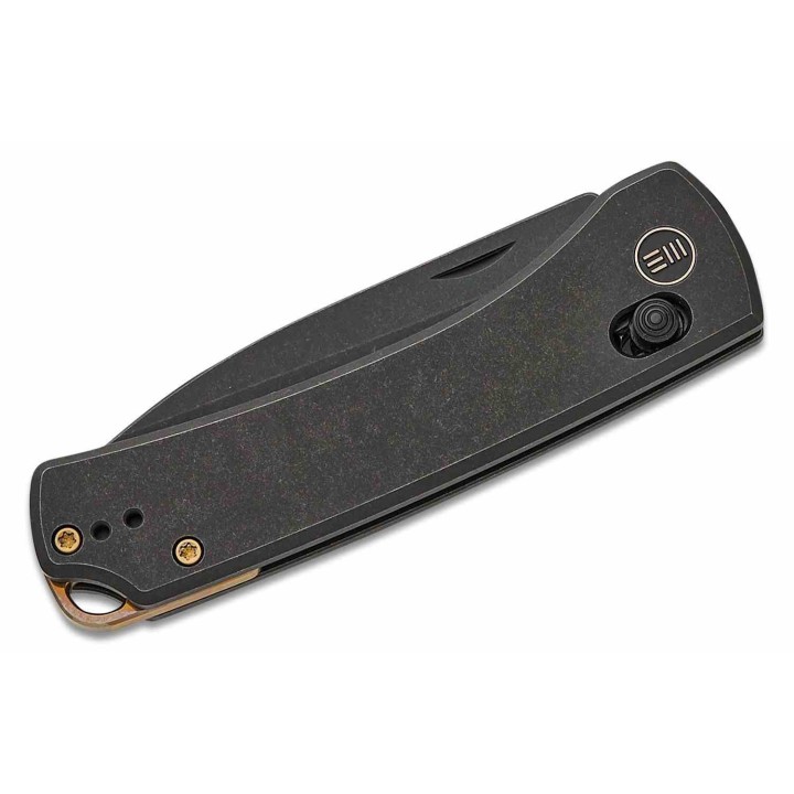 Couteau WE Knife Nightblade Black Manche Titane Lame Acier CPM 20CV Crossbar Lock Clip IKBS WE220461 - Livraison Gratuite