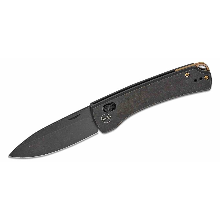 Couteau WE Knife Nightblade Black Manche Titane Lame Acier CPM 20CV Crossbar Lock Clip IKBS WE220461 - Livraison Gratuite