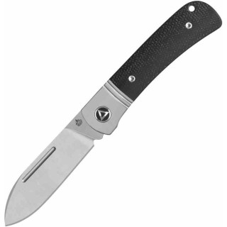 Couteau QSP Hedgehog Slip Joint Lame Acier 14C28N Spear Point Manche Micarta QS142SPA - Livraison Gratuite