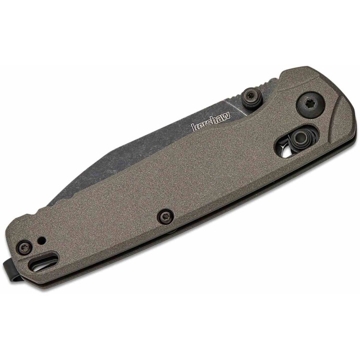 Couteau Kershaw Bel Air DuraLock KVT Lame MagnaCut Manche Alu Gris USA KS6105GRYBW - Livraison Gratuite